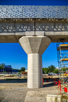 Rennes Metro Line B Viaduct 