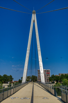 Robert Poujade Pedestrian Bridge 