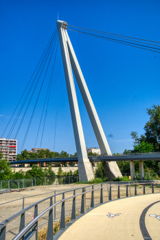 Robert Poujade Pedestrian Bridge 