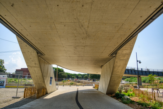 Robert Poujade Pedestrian Bridge 