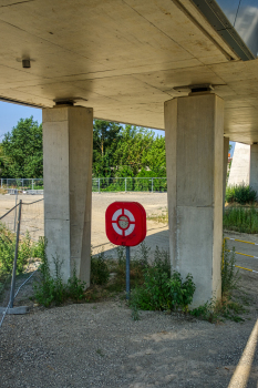 Robert Poujade Pedestrian Bridge 