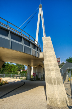 Robert Poujade Pedestrian Bridge 