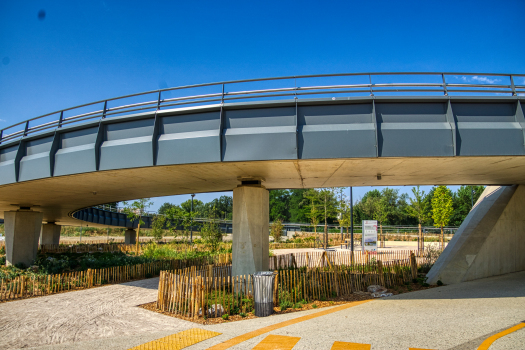 Robert Poujade Pedestrian Bridge 