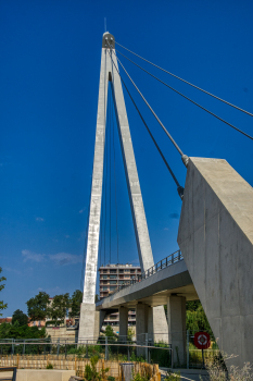 Robert Poujade Pedestrian Bridge 