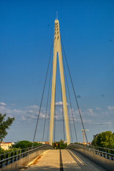 Robert Poujade Pedestrian Bridge 