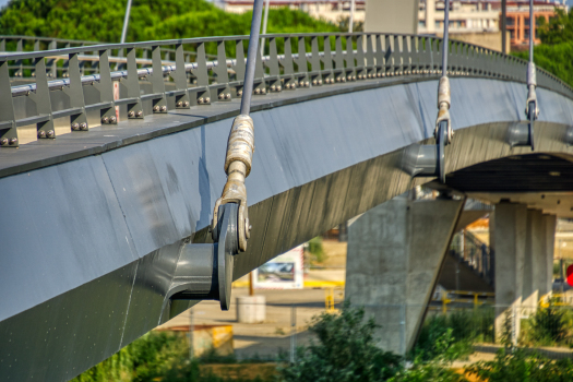 Robert Poujade Pedestrian Bridge 