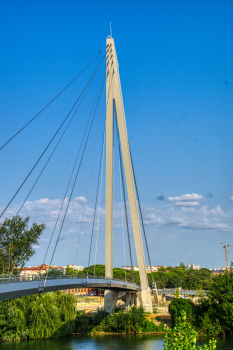 Robert Poujade Pedestrian Bridge 