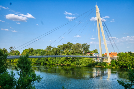 Robert Poujade Pedestrian Bridge 