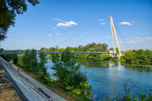 Robert Poujade Pedestrian Bridge 