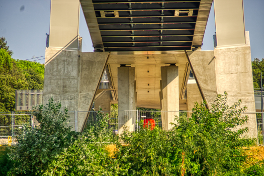 Robert Poujade Pedestrian Bridge 