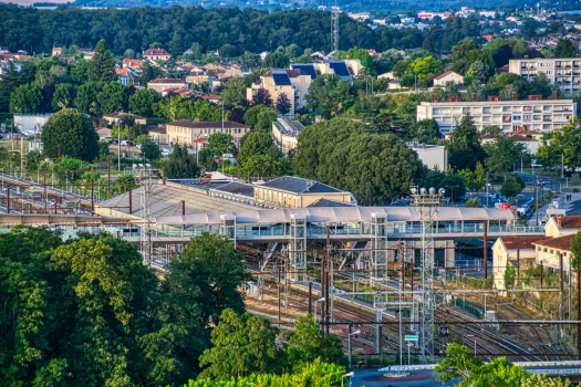 Passerelle de la gare d'Angoulême