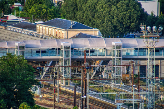 Bahnhofssteg Angoulême 