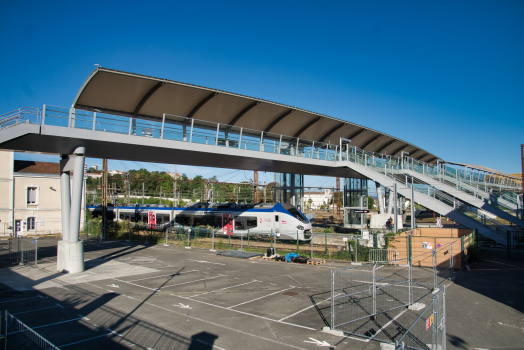 Passerelle de la gare d'Angoulême 