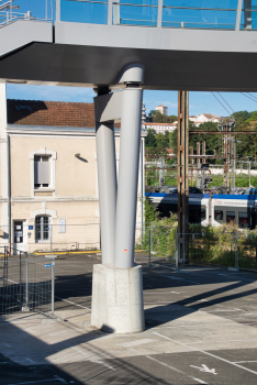 Passerelle de la gare d'Angoulême 