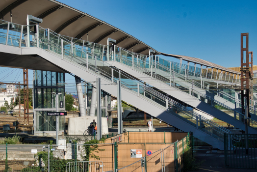 Passerelle de la gare d'Angoulême 