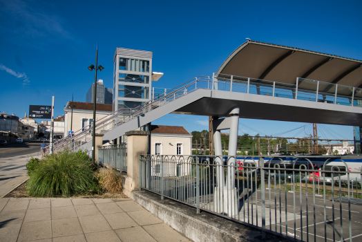 Passerelle de la gare d'Angoulême 