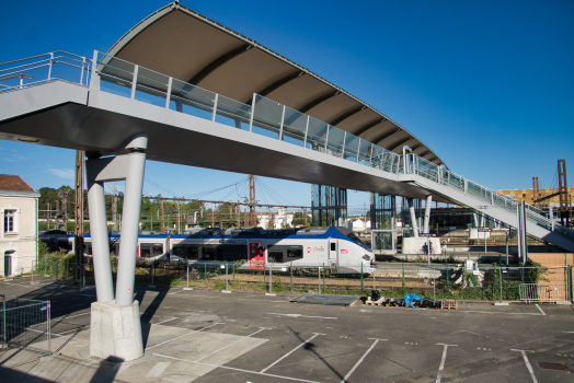 Bahnhofssteg Angoulême 