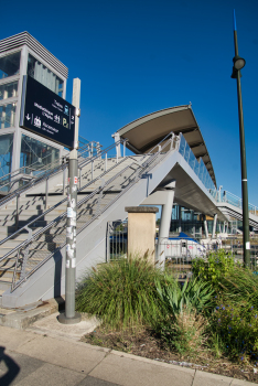 Passerelle de la gare d'Angoulême 