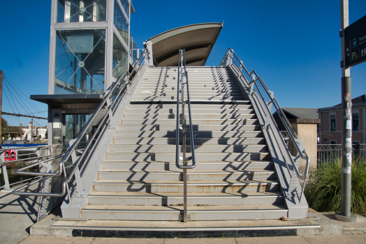 Passerelle de la gare d'Angoulême 