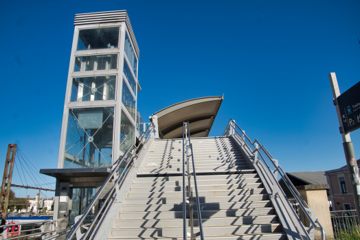 Bahnhofssteg Angoulême 