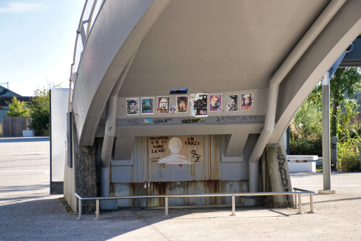 Passerelle de la gare d'Angoulême