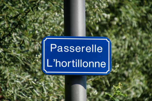 Passerelle L'Hortillonne 