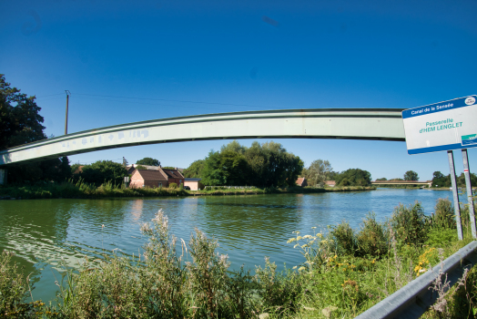 Fußgängerbrücke Hem-Lenglet