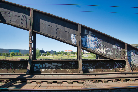 Pont ferroviaire de la Bleuse Borne 