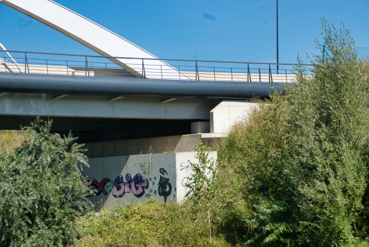 Neue Sambrebrücke Marchienne