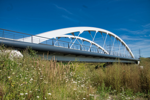 Neue Sambrebrücke Marchienne