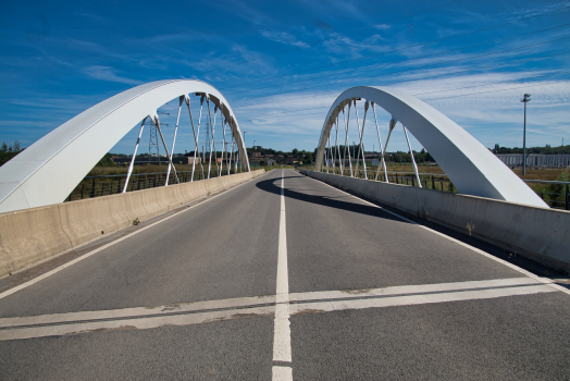 Neue Sambrebrücke Marchienne