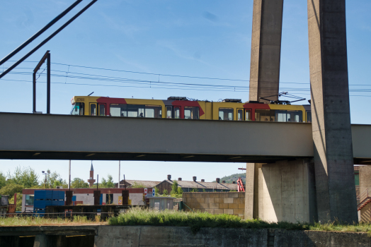 Metrobrücke Marchienne-au-Pont