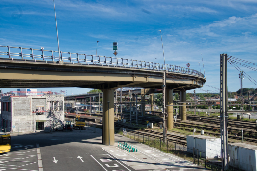 Hochstraßenbrücke Charleroi