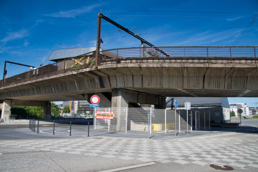 U-Bahnhof La Villette und Sambrebrücke