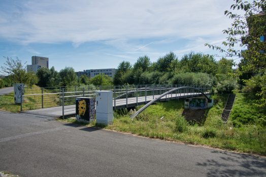 Geh- und Radwegbrücke Hörder Hafenstraße 