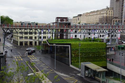 Metrobahnhof Lausanne-Flon (M2)