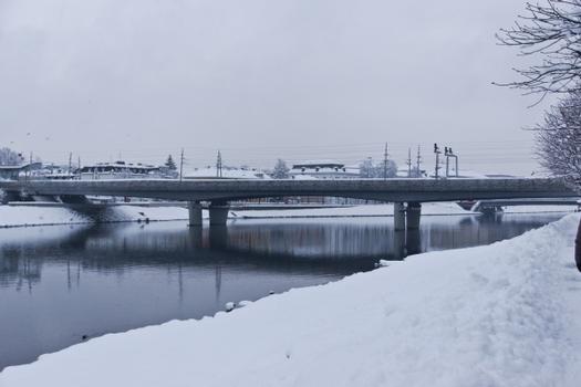 Eisenbahnbrücke Salzburg