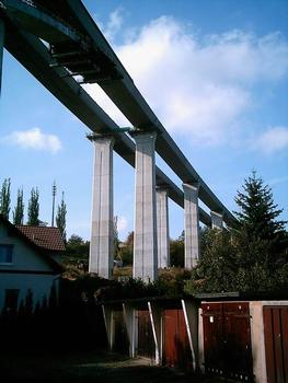 Autobahn A17Lockwitztalbrücke Dresde