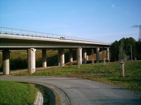 Autobahn A17Zschauketalbrücke, Dresde