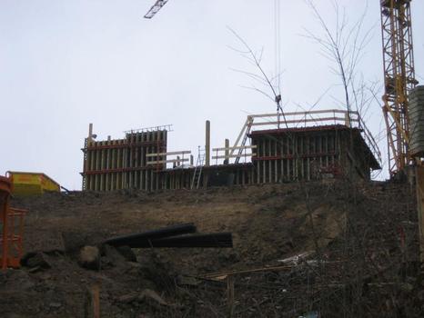 Baustand Anfang Dezember 2005