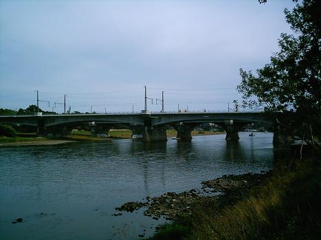 Marienbrücke der Eisenbahn, Dresden