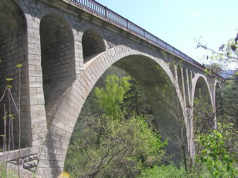 Entre Annot et Saint-Benoît (pont-rail), Annot, Alpes de Haute Provence