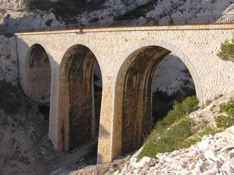Viaduc Baume de Lune (pont-rail), Niolon, Bouches du Rhône