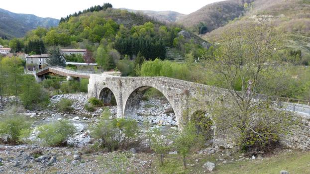 Pont Route, Barnas,  44°40'8.66"N   4°10'50.83"E, Ardèche,  