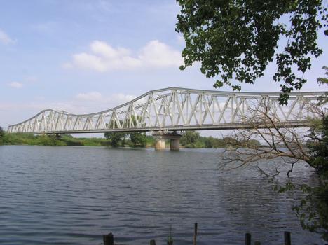 Pont de Cacor (pont-rail), Moissac, Tarn et Garonne