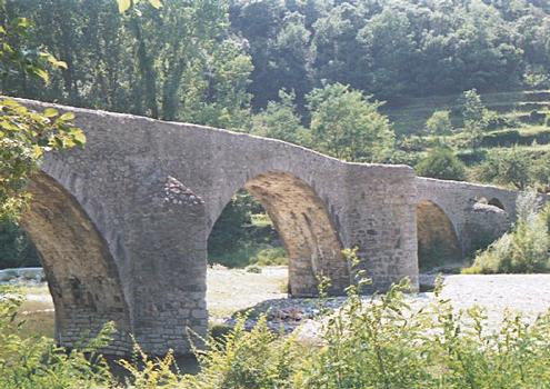 Pont des Camisards (pont-route), Mialet, Gard