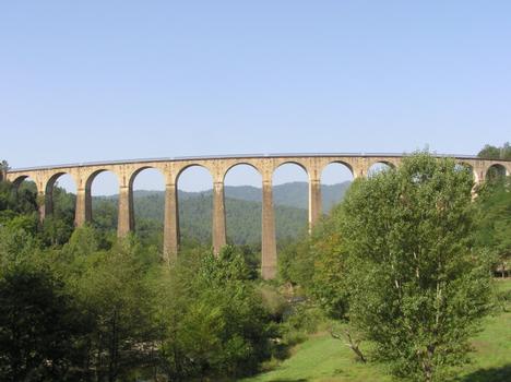 Viaduc de Chamborigaud (pont-rail), Chamborigaud, Gard