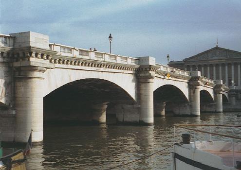 Pont de la Concorde (pont-route), Paris, Seine