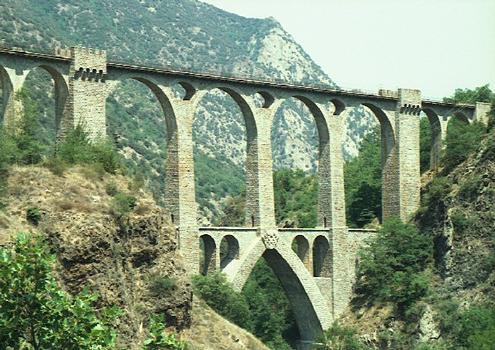 Viaduc de Fonpédrousse (pont-rail), Pyrénées Orientales