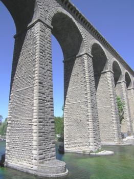 Galas-Aquädukt (Fontaine-de-Vaucluse, 1855)